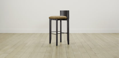 The Delancey with Onyx - Performance Velvet Cider Bar and Counter Stool