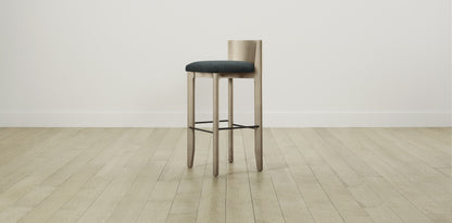 The Delancey with Onyx - Performance Velvet Emerald Bar and Counter Stool