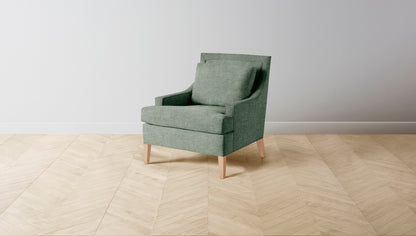 The Downing  - Performance Stonewashed Linen Aspen Chair