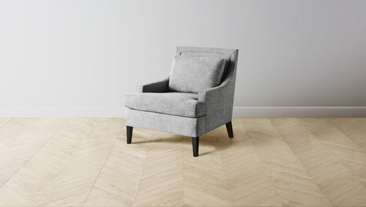 The Downing  - Performance Textured Tweed Alpine Chair