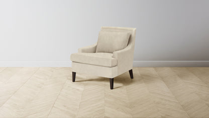 The Downing  - Tuscan Leather Bisque Chair