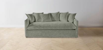 The Dune  - Belgian Linen Thyme Sofa