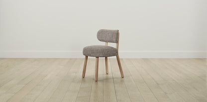 The Jane  - Belgian Linen Carob Dining Chair