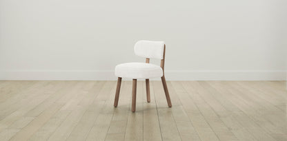 The Jane  - Belgian Linen Egret Dining Chair