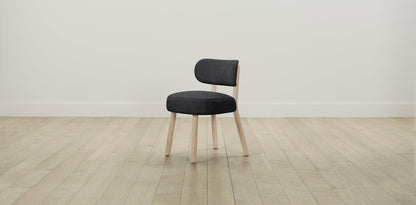 The Jane  - Italian Bouclé Storm Dining Chair