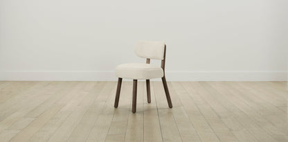 The Jane  - Italian Bouclé White Dining Chair