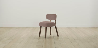 The Jane  - Mohair Peony Dining Chair