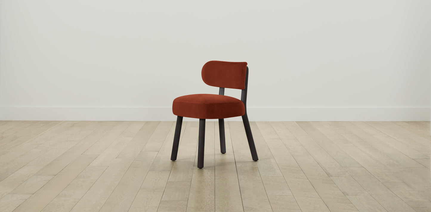 The Jane  - Mohair Spice Dining Chair