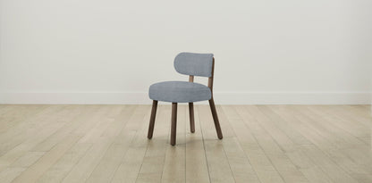 The Jane  - Performance Melange Weave Aegean Dining Chair