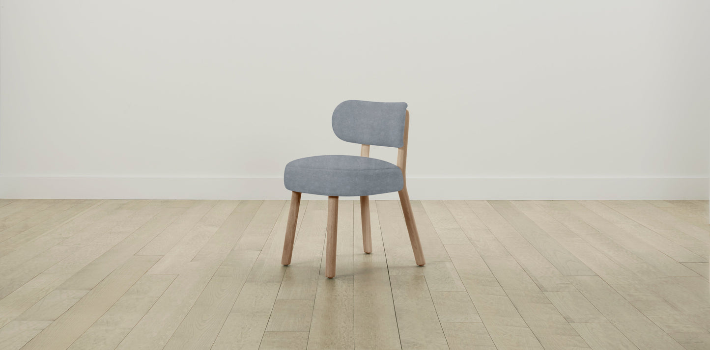 The Jane  - Performance Melange Weave Aegean Dining Chair