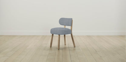 The Jane  - Performance Melange Weave Aegean Dining Chair