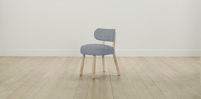 The Jane  - Performance Melange Weave Aegean Dining Chair