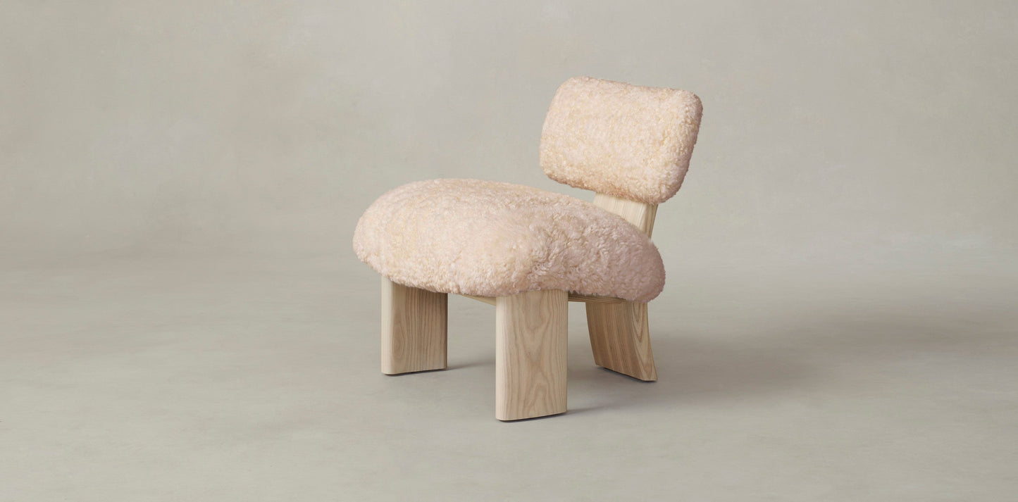 The Kenmare  - Shearling Shea Chair