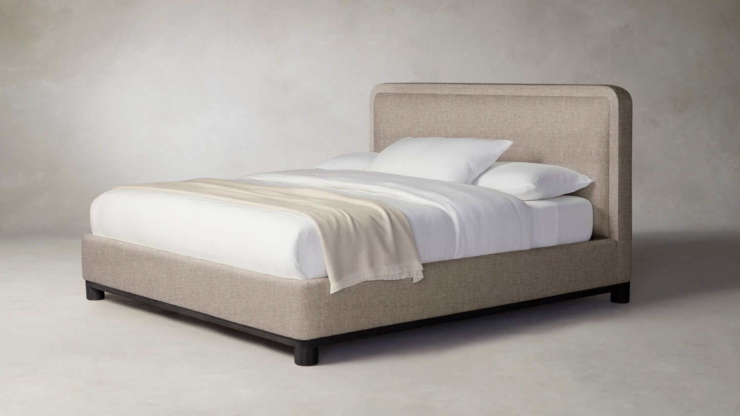 The Kent  - Performance Basketweave Malt Bed - 53" Headboard