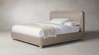 The Kent  - Performance Basketweave Malt Bed - 53" Headboard