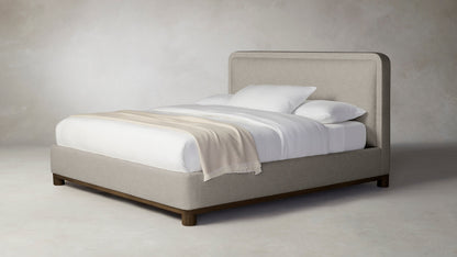 The Kent  - Performance Bouclé Morel Bed - 53" Headboard