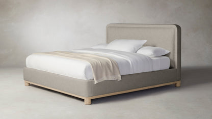 The Kent  - Performance Bouclé Morel Bed - 47" Headboard