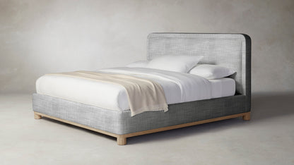 The Kent  - Performance Textured Tweed Alpine Bed - 41" Headboard