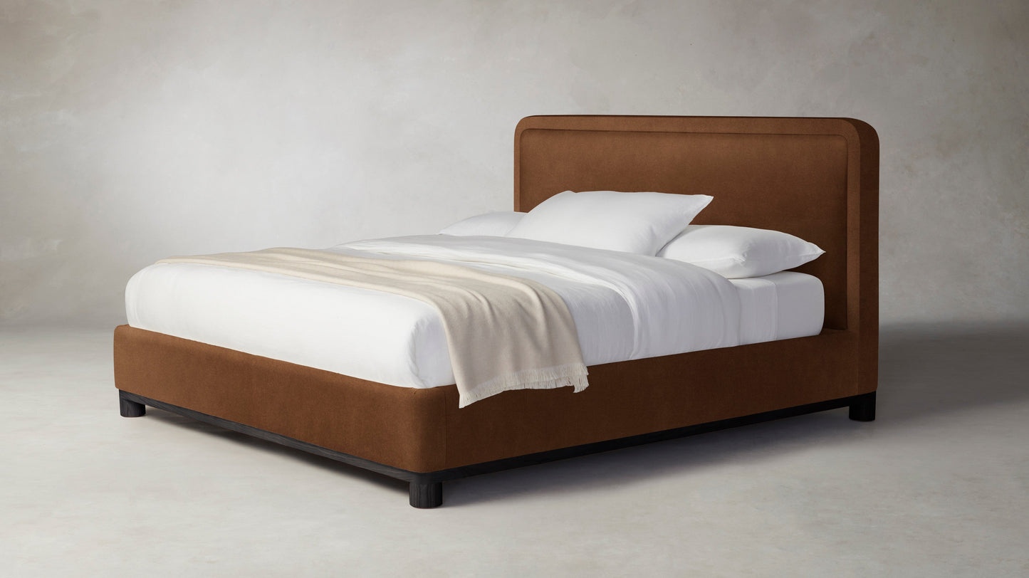 The Kent  - Performance Velvet Cider Bed - 53" Headboard