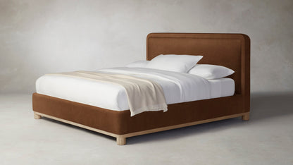 The Kent  - Performance Velvet Cider Bed - 41" Headboard