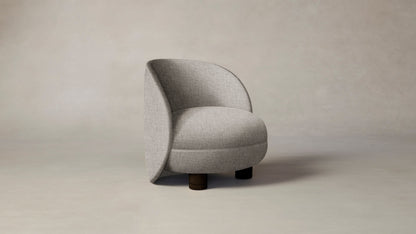 The Laight  - Belgian Linen Agate Chair