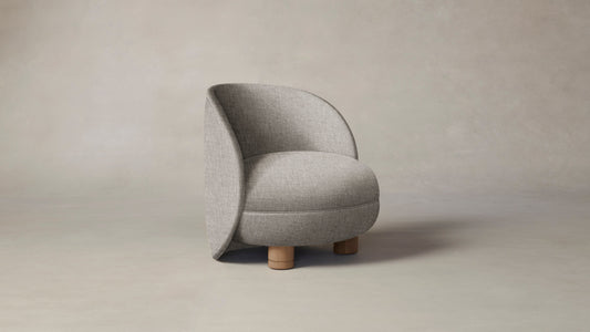 The Laight  - Belgian Linen Agate Chair