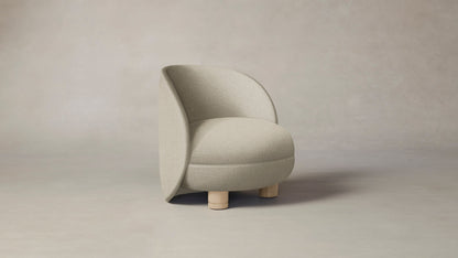 The Laight  - Belgian Linen Alder Chair