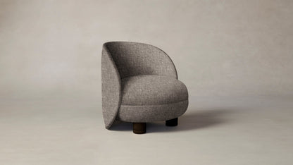 The Laight  - Belgian Linen Carob Chair