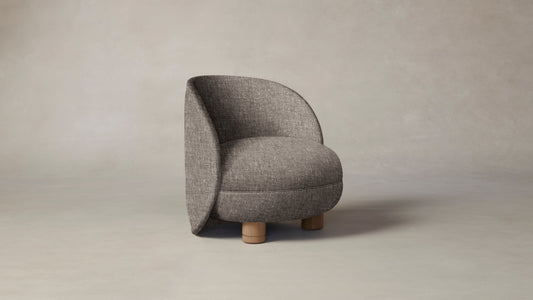 The Laight  - Belgian Linen Carob Chair