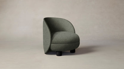 The Laight  - Belgian Linen Thyme Chair