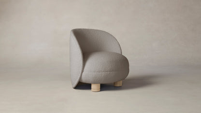 The Laight  - Italian Bouclé Fossil Chair