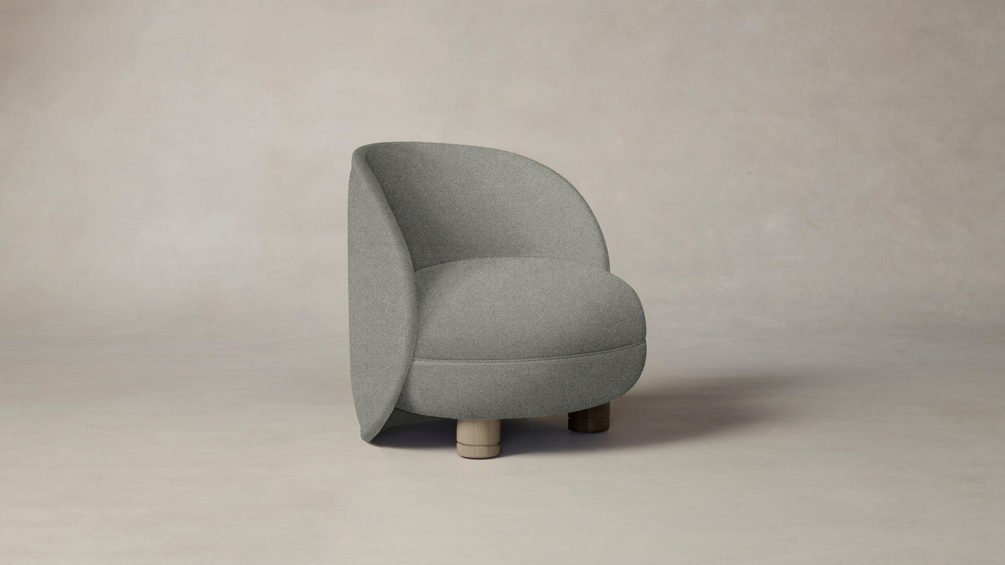 The Laight  - Merino Granite Chair