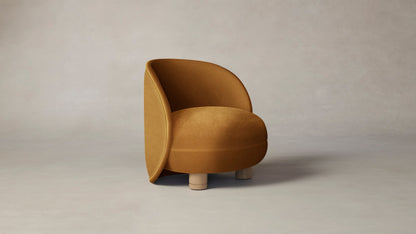 The Laight  - Mohair Amber Chair