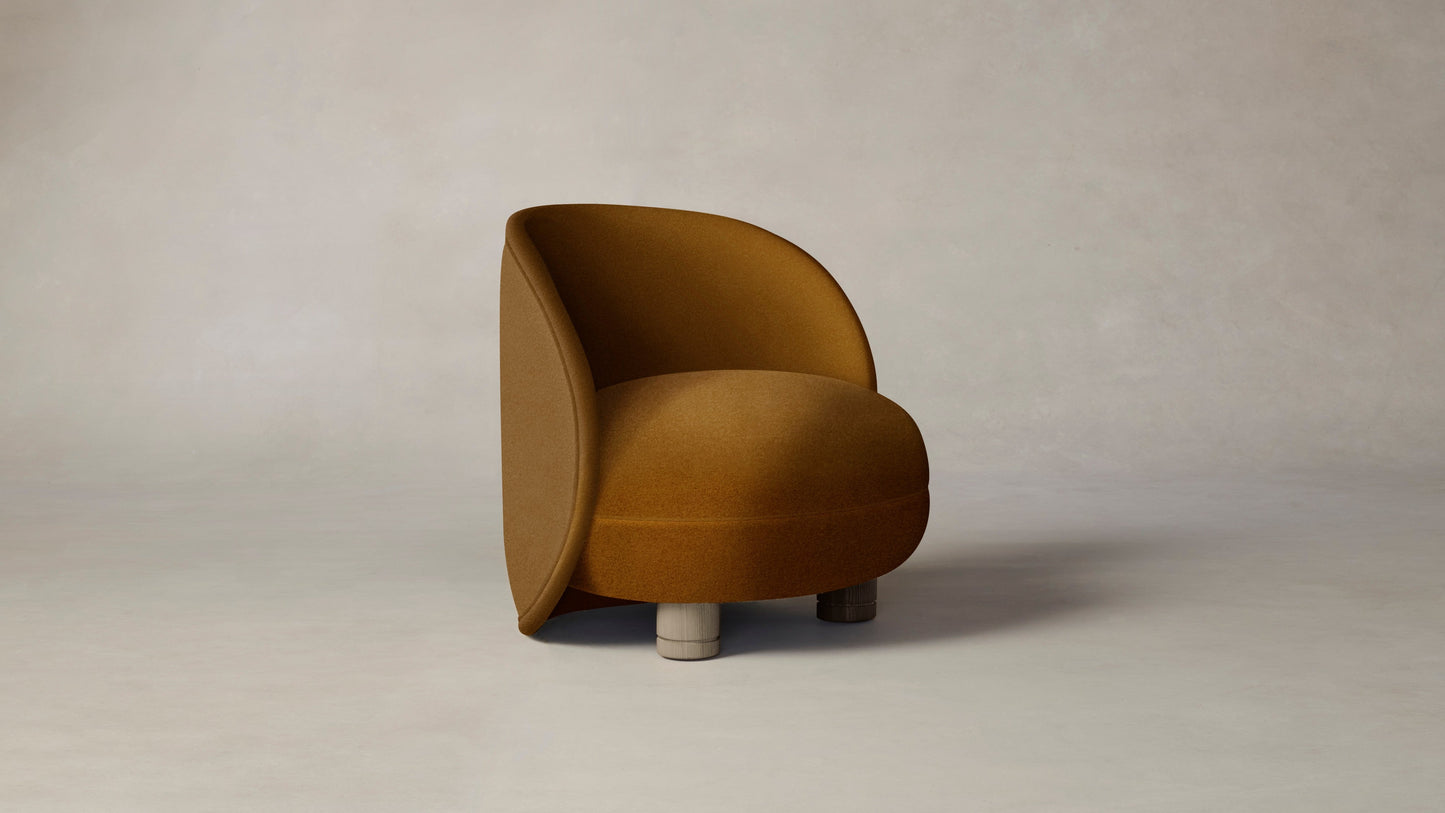 The Laight  - Mohair Brown Sugar Chair