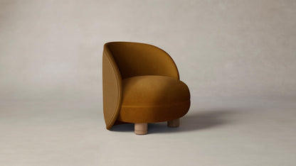 The Laight  - Mohair Brown Sugar Chair