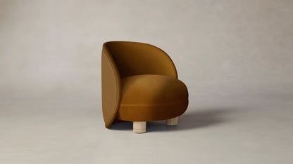 The Laight  - Mohair Brown Sugar Chair