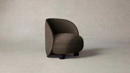 The Laight  - Mohair Mink Chair