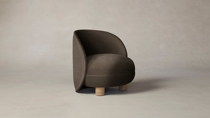 The Laight  - Mohair Mink Chair