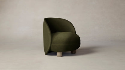 The Laight  - Mohair Moss Chair