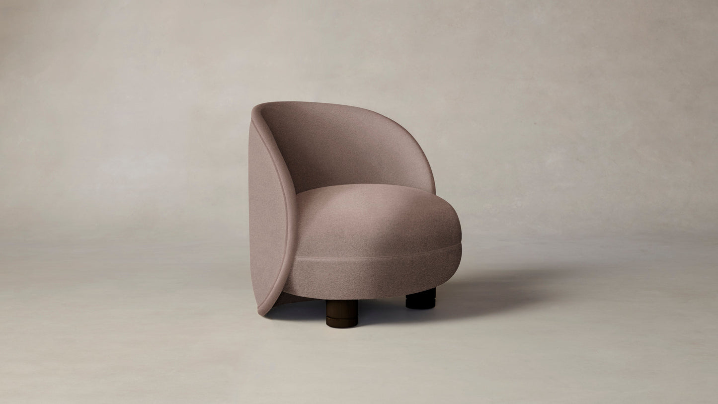 The Laight  - Mohair Peony Chair