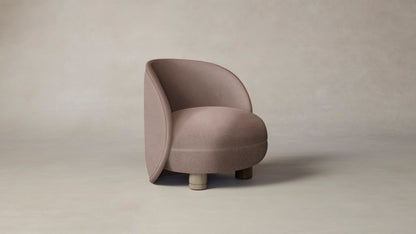 The Laight  - Mohair Peony Chair