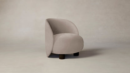 The Laight  - Nubuck Leather Fawn Chair