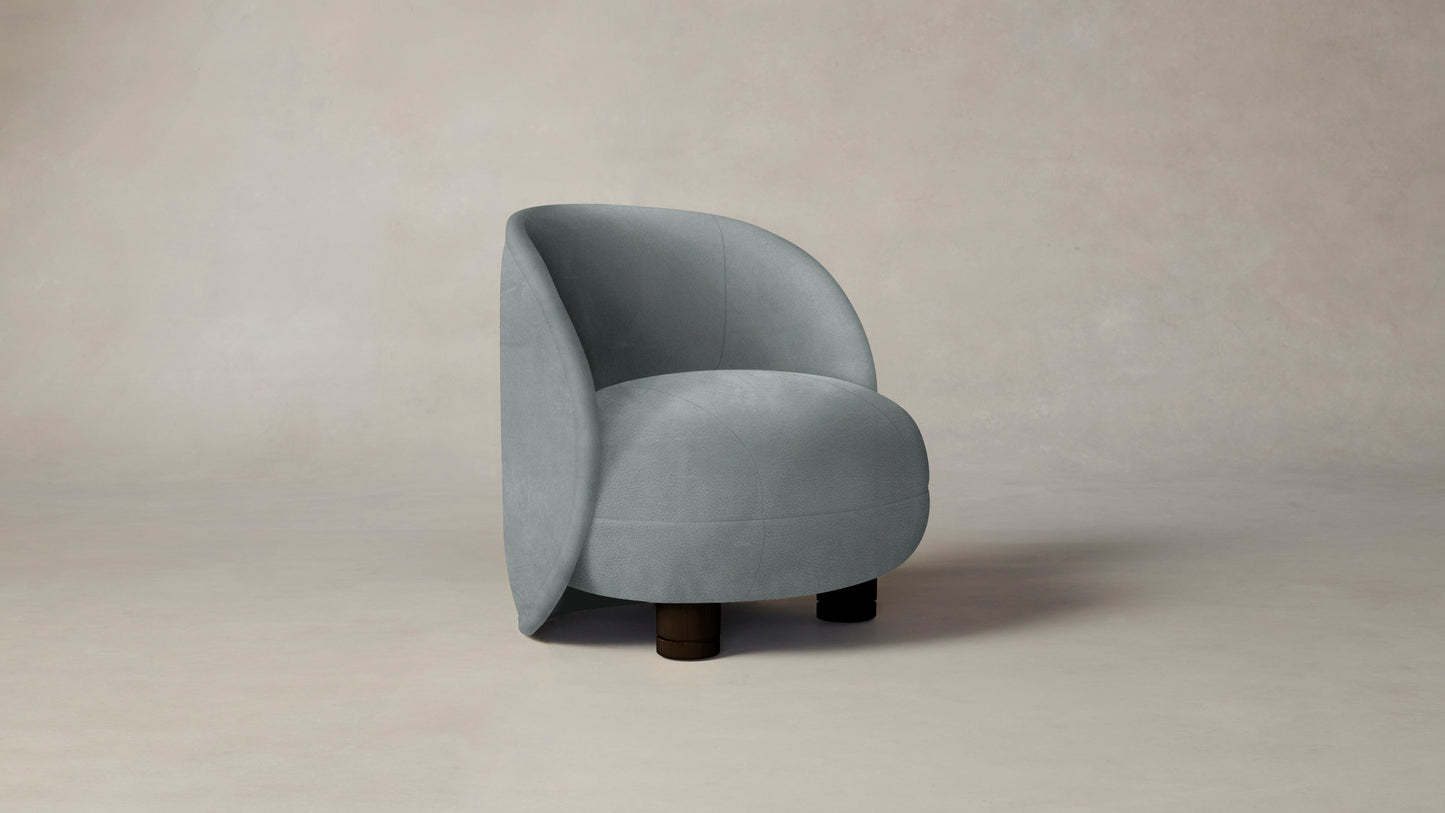 The Laight  - Nubuck Leather Tide Chair