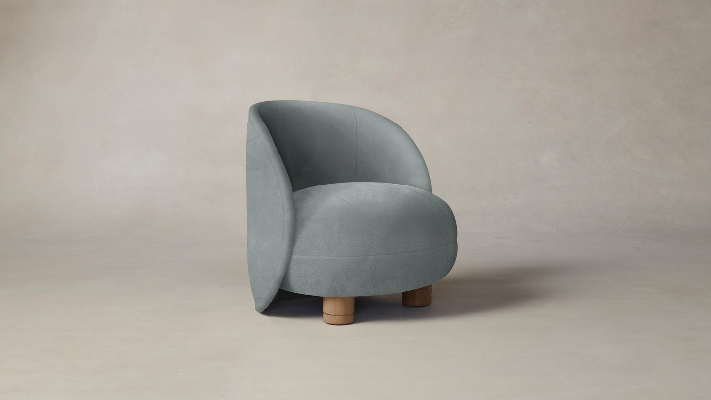 The Laight  - Nubuck Leather Tide Chair