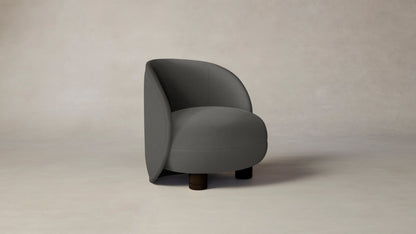 The Laight  - Pebbled Leather Ash Chair