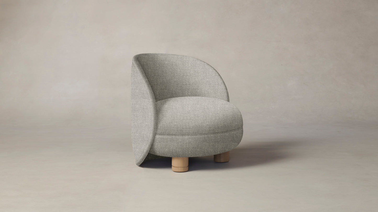 The Laight  - Performance Basketweave Pebble Chair