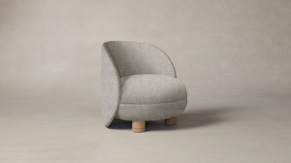 The Laight  - Performance Basketweave Pebble Chair