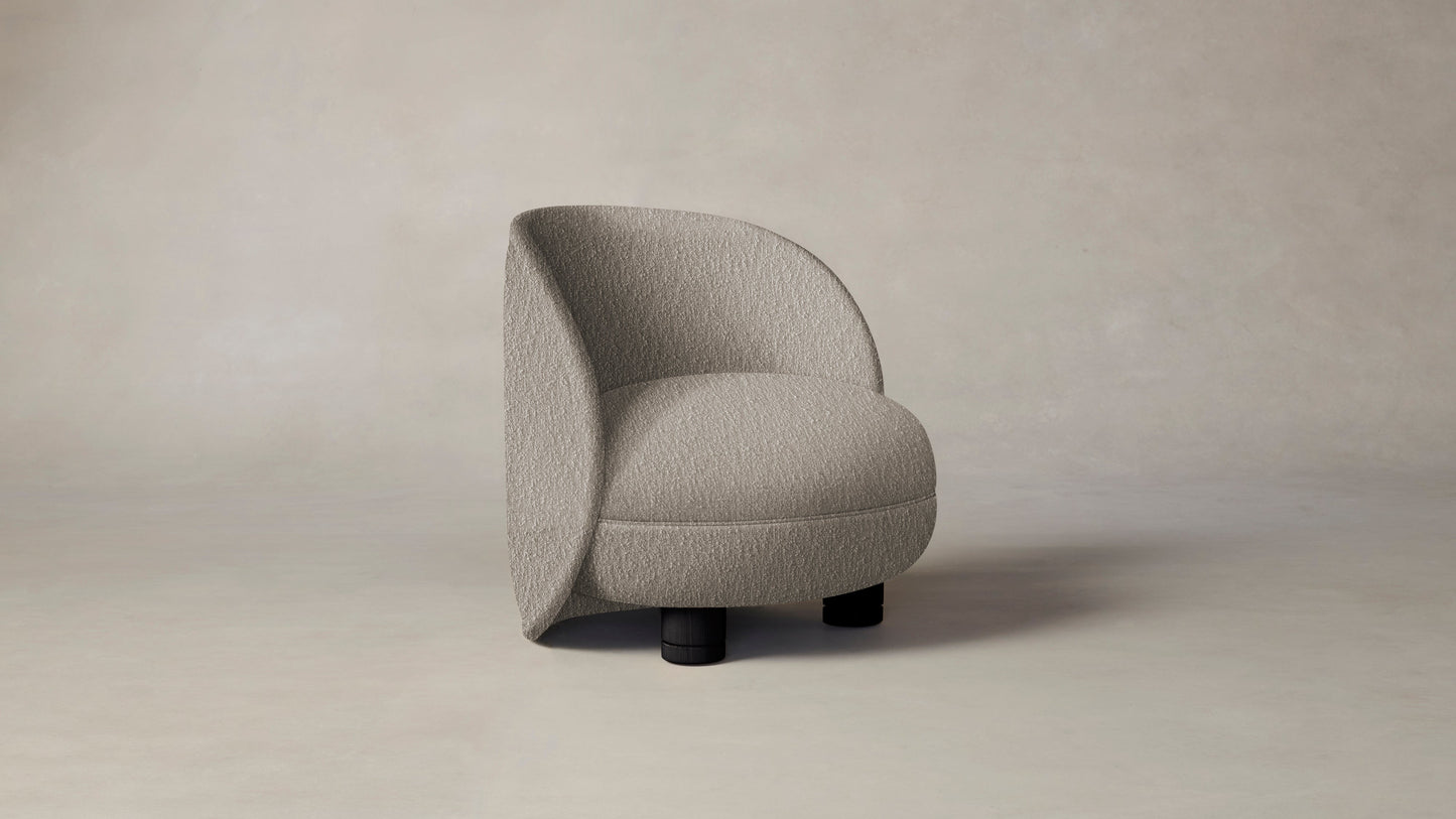 The Laight  - Performance Bouclé Morel Chair