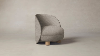 The Laight  - Performance Bouclé Morel Chair