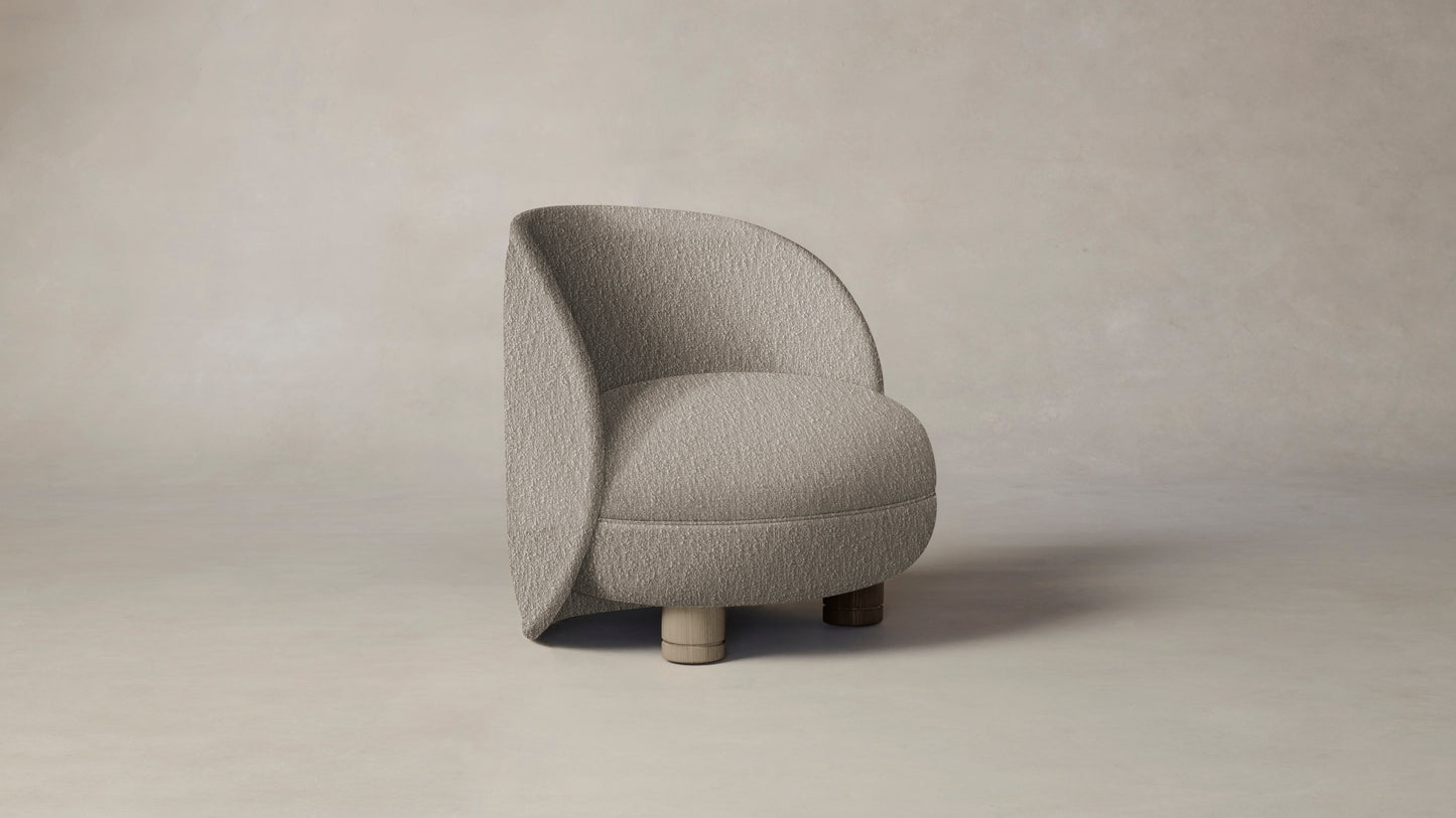 The Laight  - Performance Bouclé Morel Chair